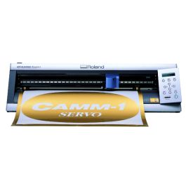 Roland CAMM-1 SERVO GX-24 カッティングマシン FablabDazaifu/How to use paper cutter 