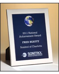 Engraved wall plaque FR70 9.5" x 11.5" for recognition 