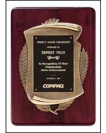 Engraved wall plaque P3624 11" x 15" for recognition