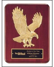 Engraved wall plaque P3749 9" x 12" for recognition 