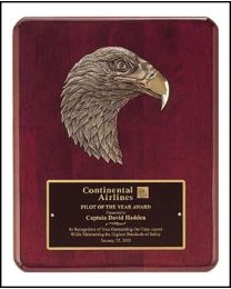 Engraved wall plaque P3753 8" x 10.5" for recognition 