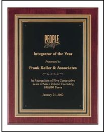 Engraved wall plaque P3821 11" x 14" for recognition 
