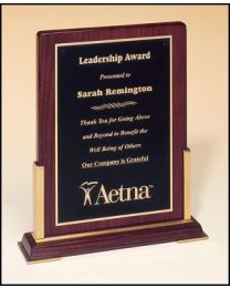 Engraved wall plaque P3944 8.38" x 10" for recognition 