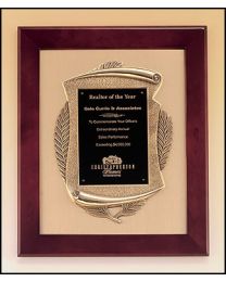 Engraved wall plaque P3975 14" x 17" for recognition 