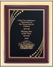 Engraved wall plaque P4450 7" x 9" for recognition 