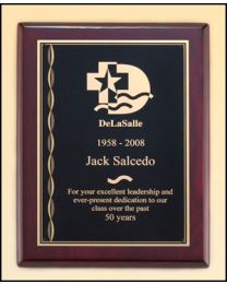 Engraved wall plaque P4456 7" x 9" for recognition 