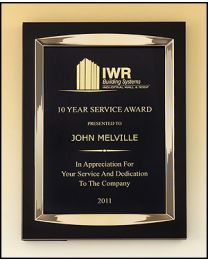 Engraved wall plaque P4530 7.25" x 9.625" for recognition 